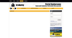 Desktop Screenshot of konkursy.sspw.pl
